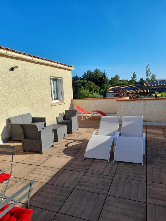 Chez Carole Et Michel En Minervois Leilighet Rieux-Minervois Eksteriør bilde
